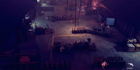 The Precinct criminals shooting at the player