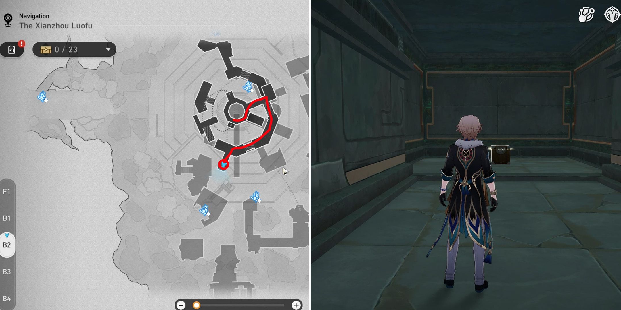 Shackling Prison Chest and Warp Trotter Locations In HSR - Honkai: Star ...