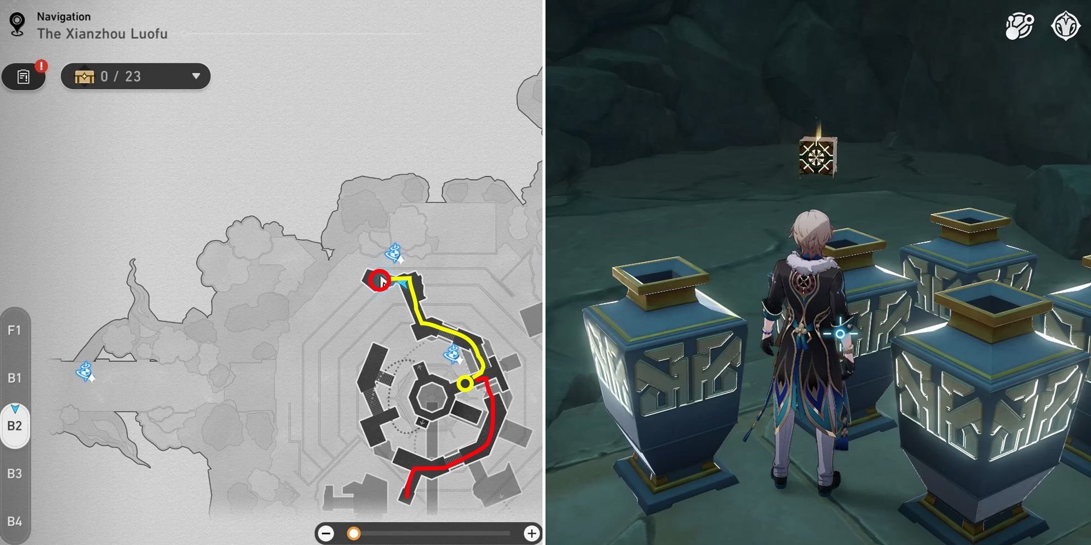 Shackling Prison Chest and Warp Trotter Locations In HSR - Honkai: Star ...