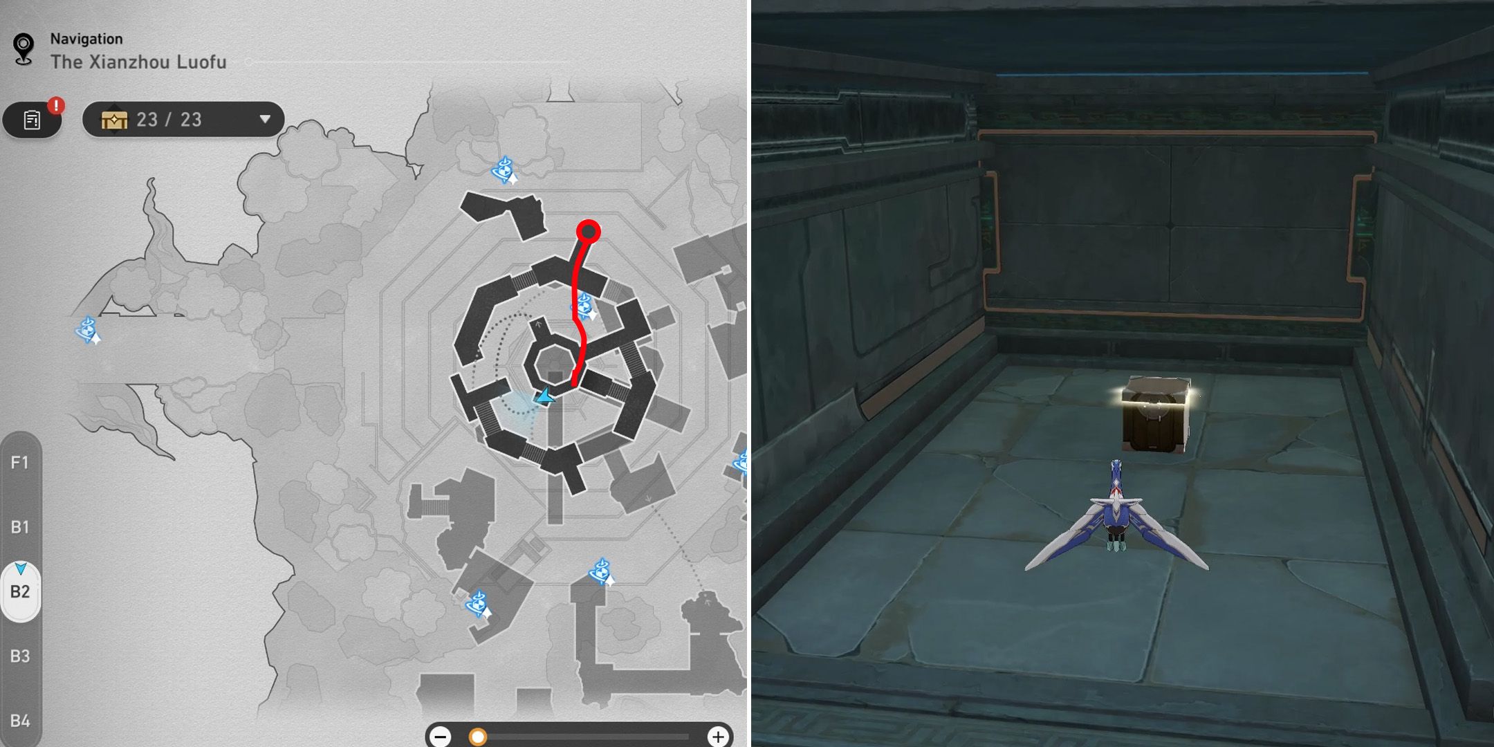 Shackling Prison Chest and Warp Trotter Locations In HSR - Honkai: Star ...