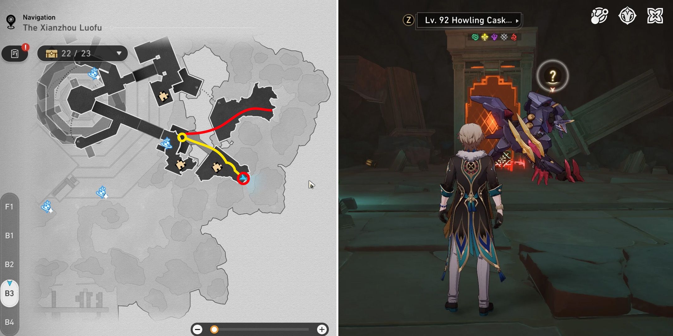 Shackling Prison Chest and Warp Trotter Locations In HSR - Honkai: Star ...