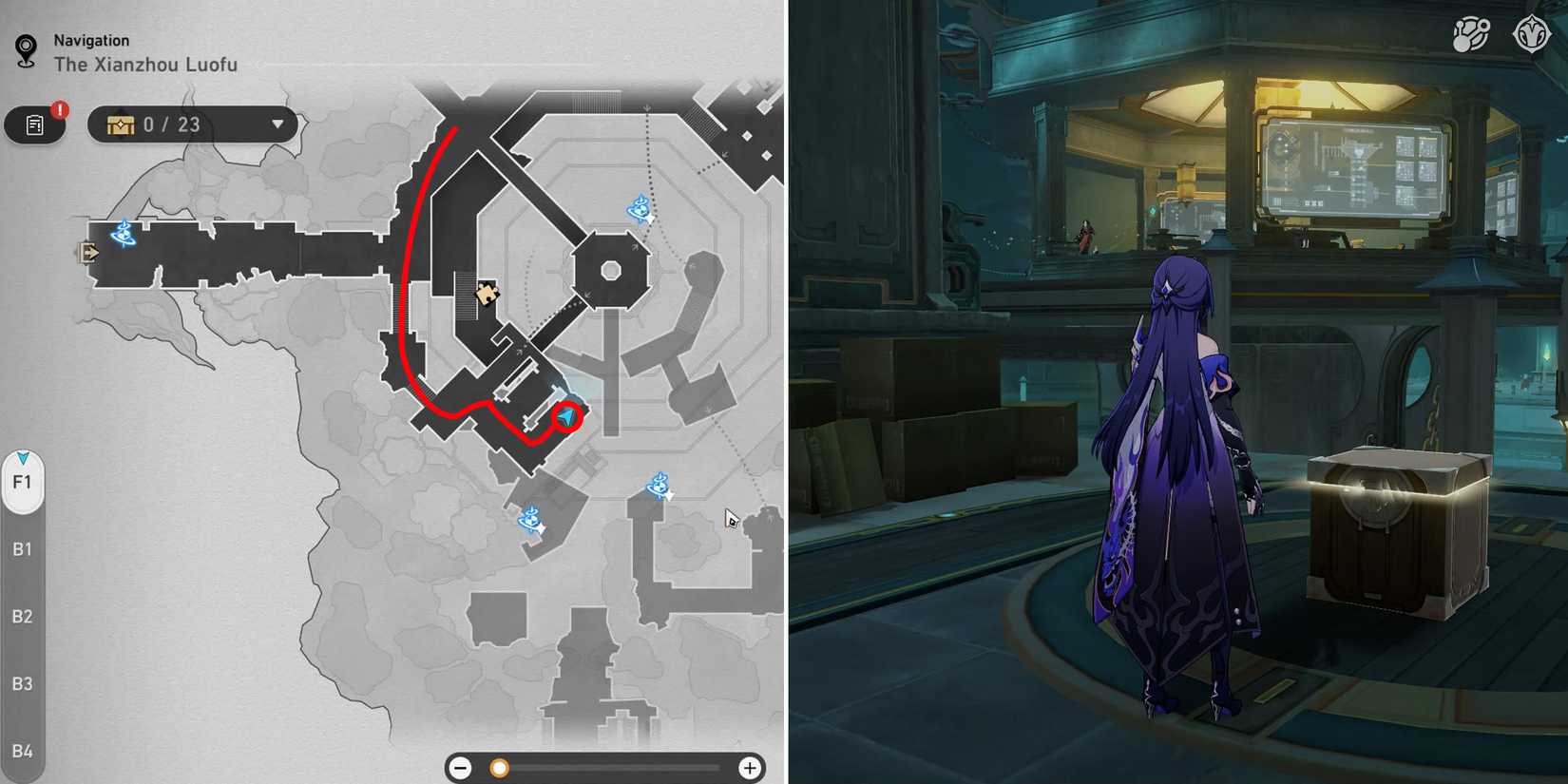 Shackling Prison Chest and Warp Trotter Locations In HSR - Honkai: Star ...