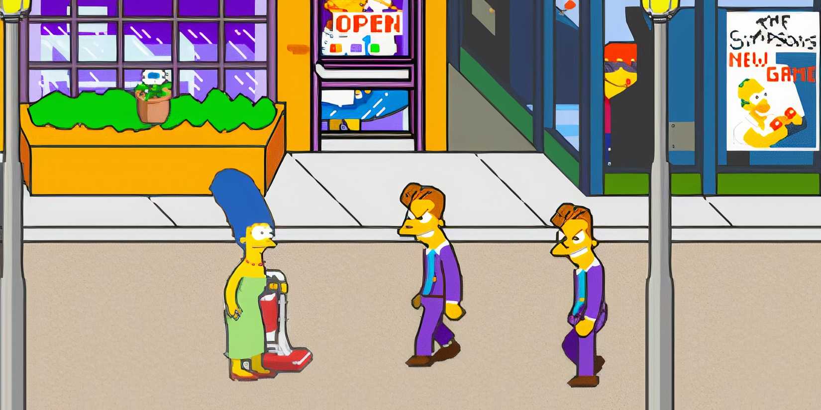 The Simpsons Arcade Gameplay