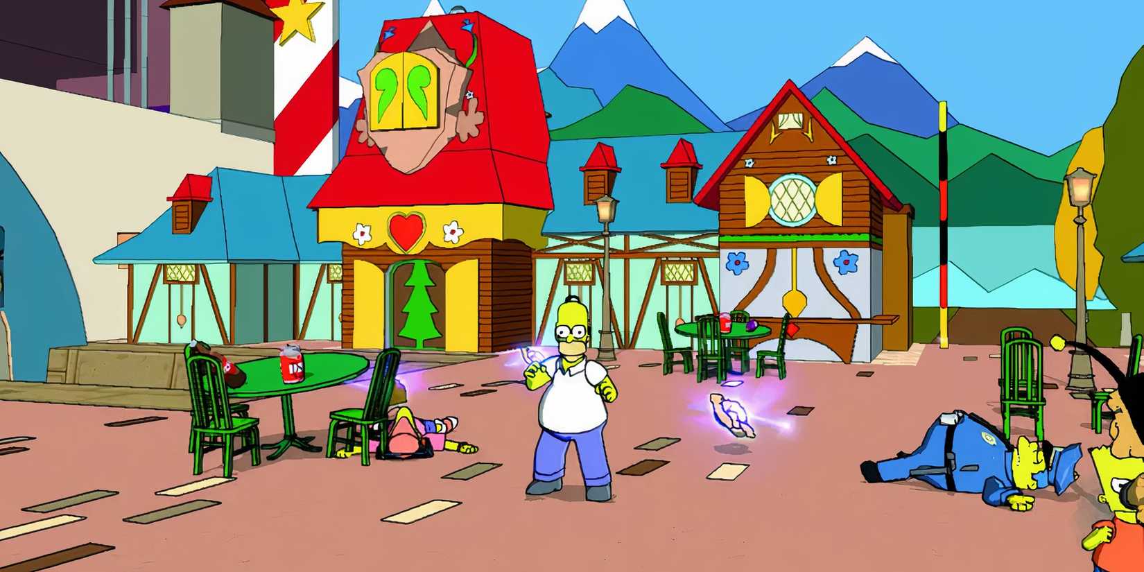 The Simpsons Game Gameplay