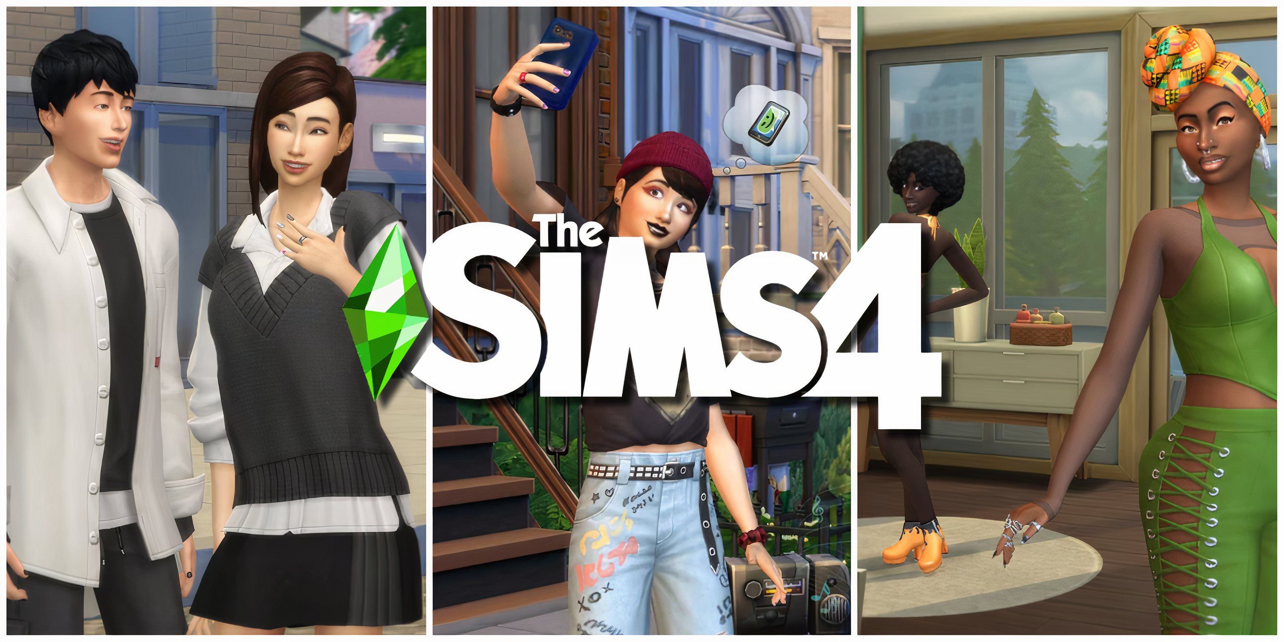 Sims dressed to impress in content available from DLC kits