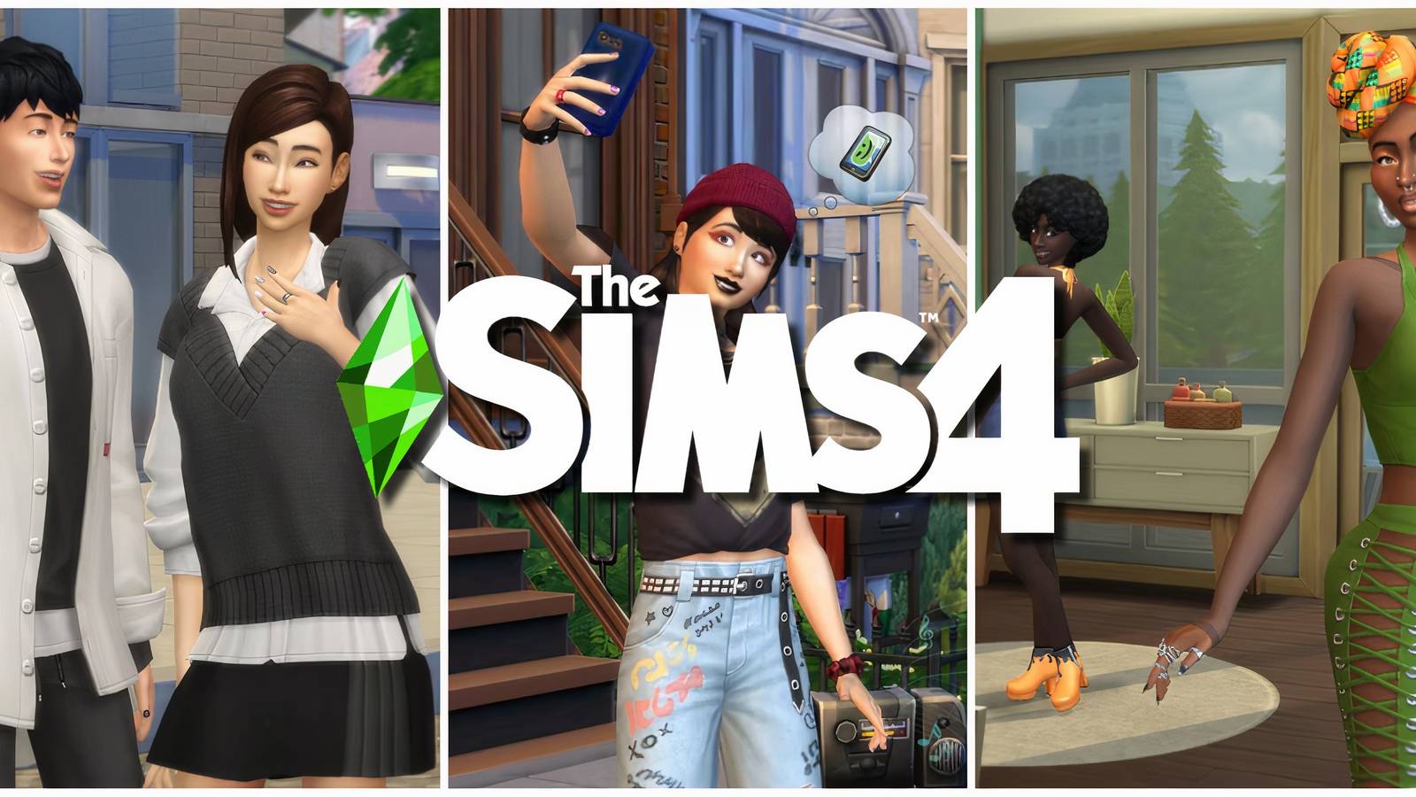 Sims dressed to impress in content available from DLC kits