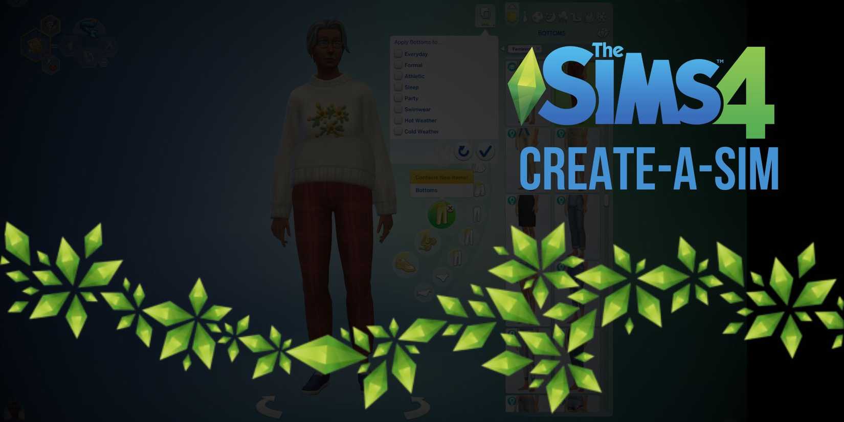 The Sims 4 CAS Updates