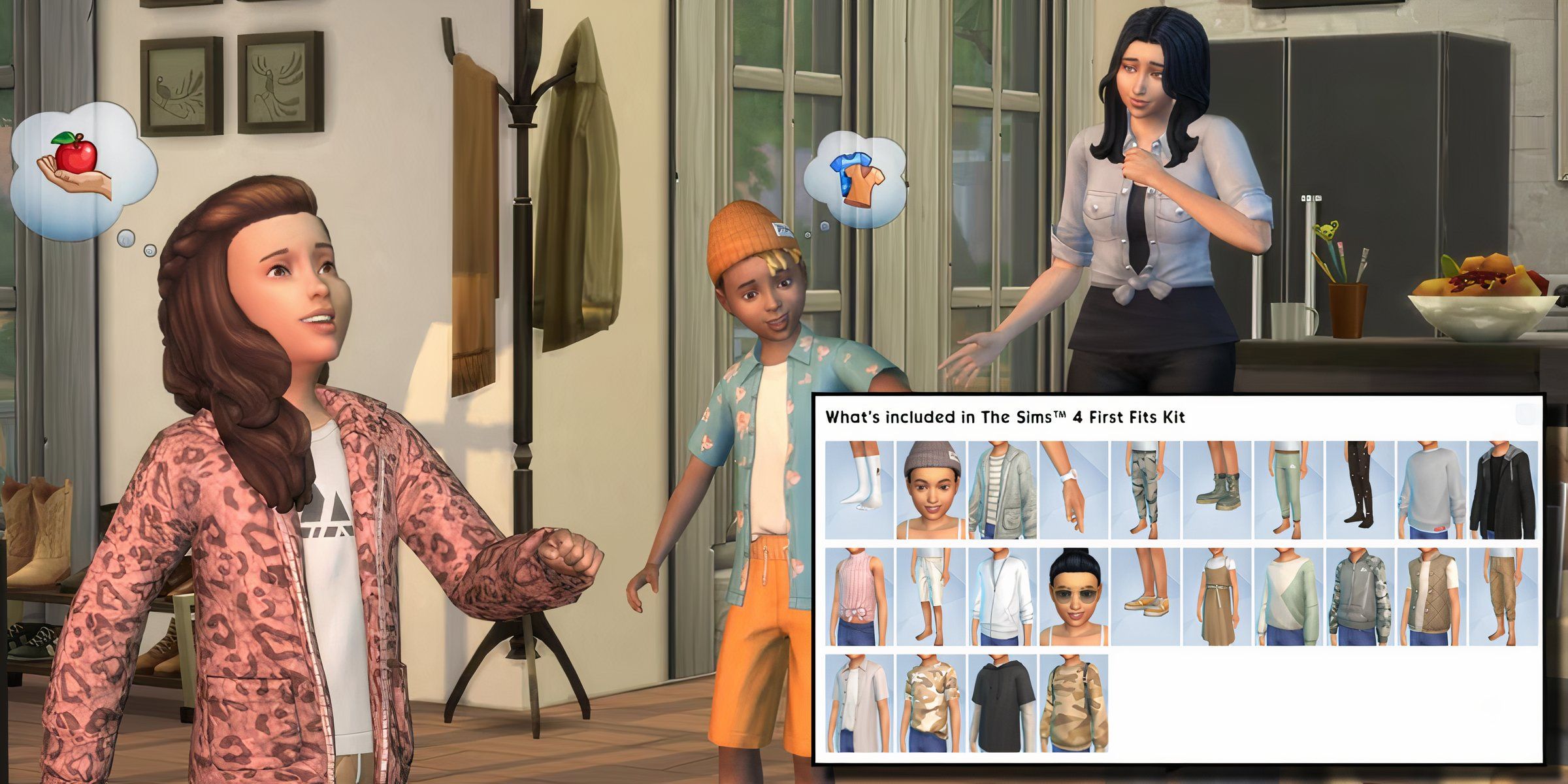 Лучшие комплекты одежды в The Sims 4