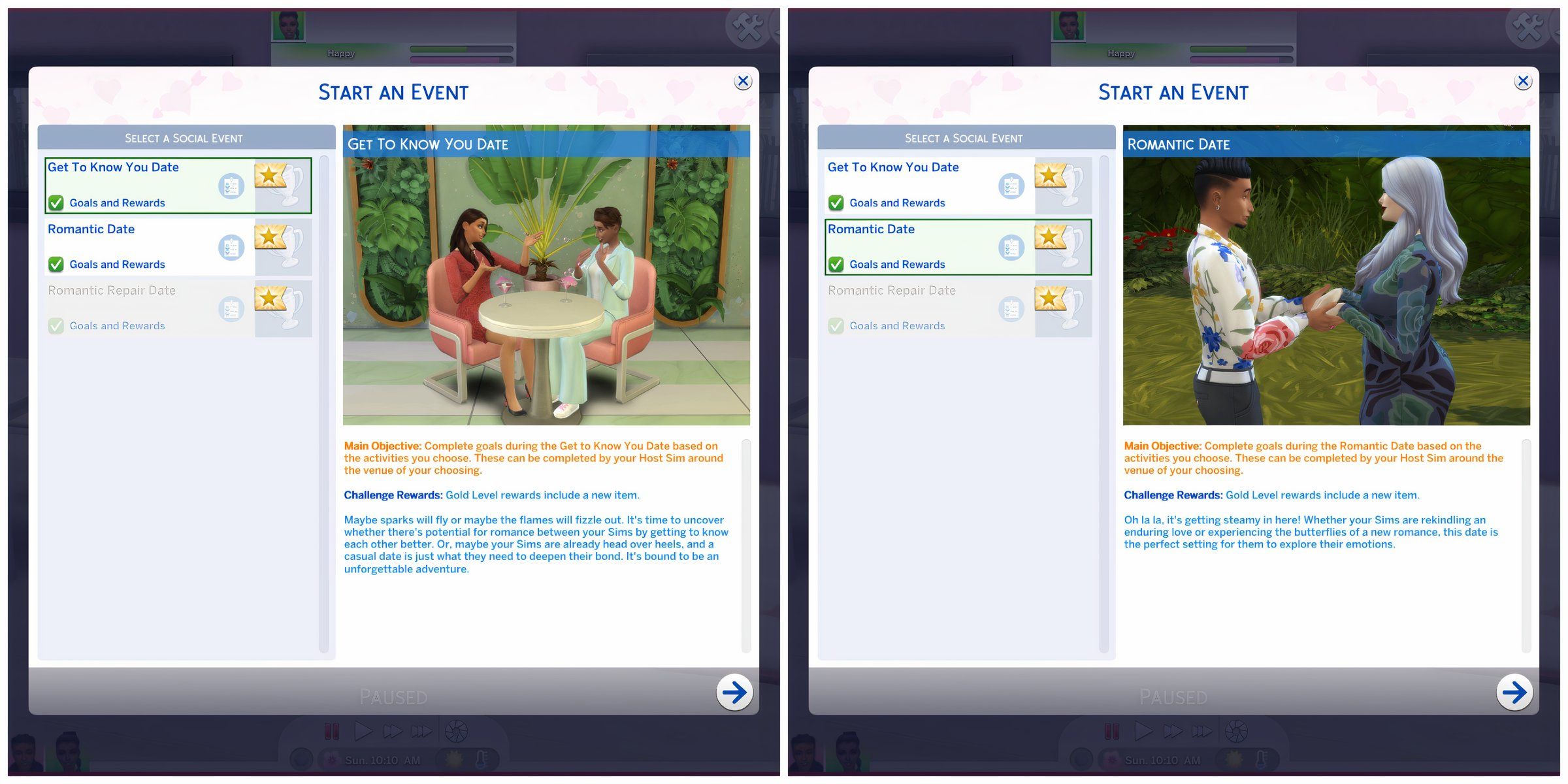 The Sims 4: Paragon Partner Aspiration Guide