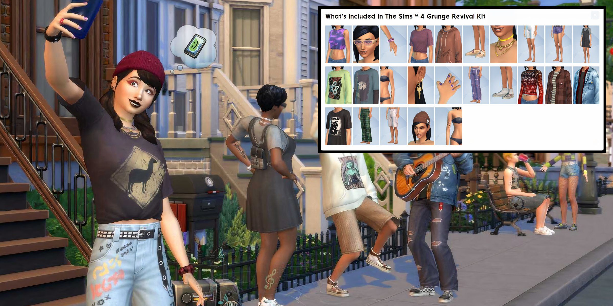 Лучшие комплекты одежды в The Sims 4