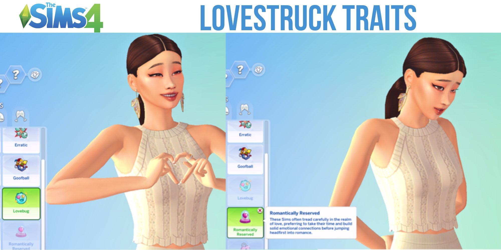 The Sims 4: Lovestruck: руководство по созданию сима (CAS)