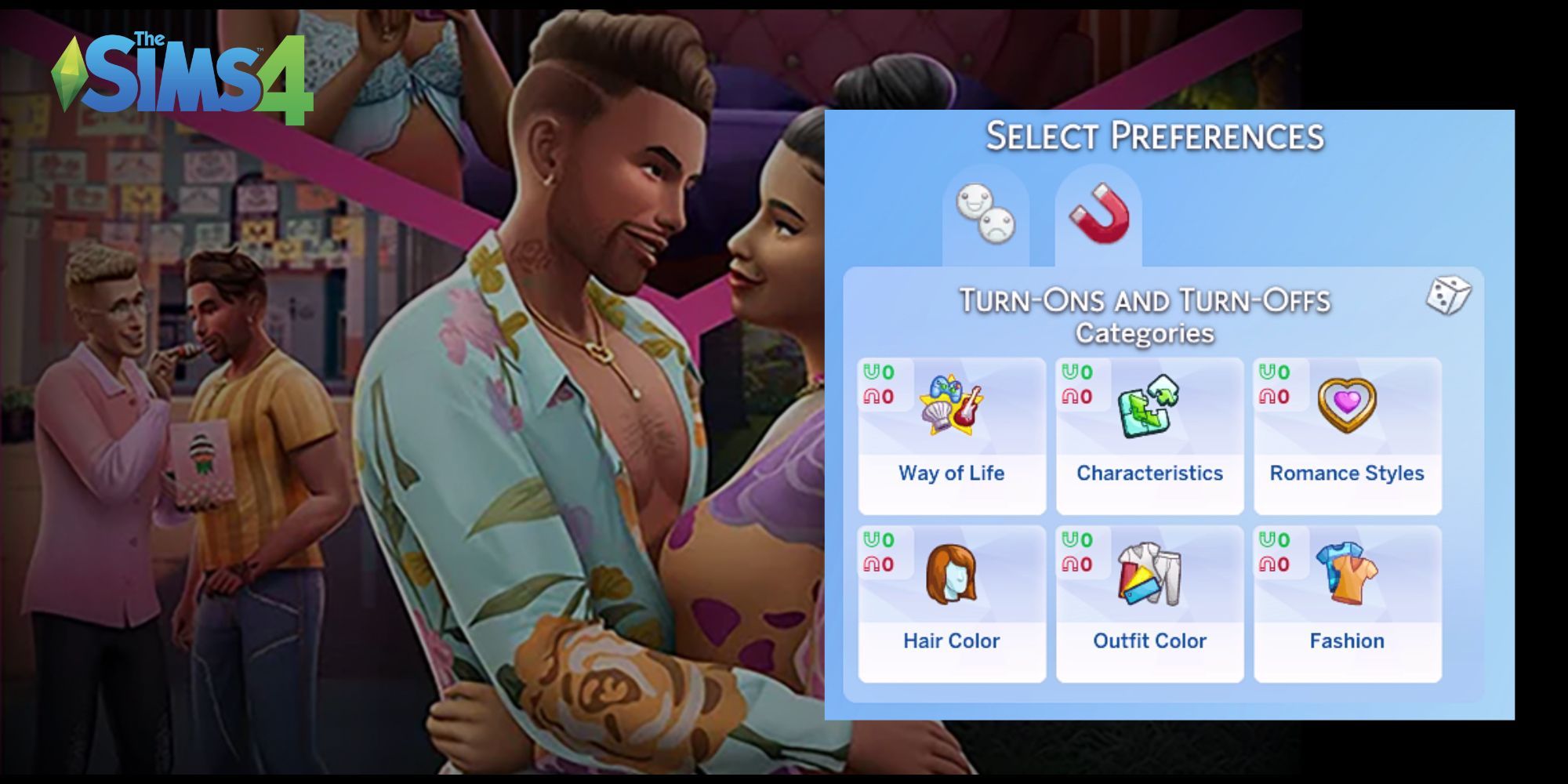 The Sims 4: Lovestruck: руководство по созданию сима (CAS)