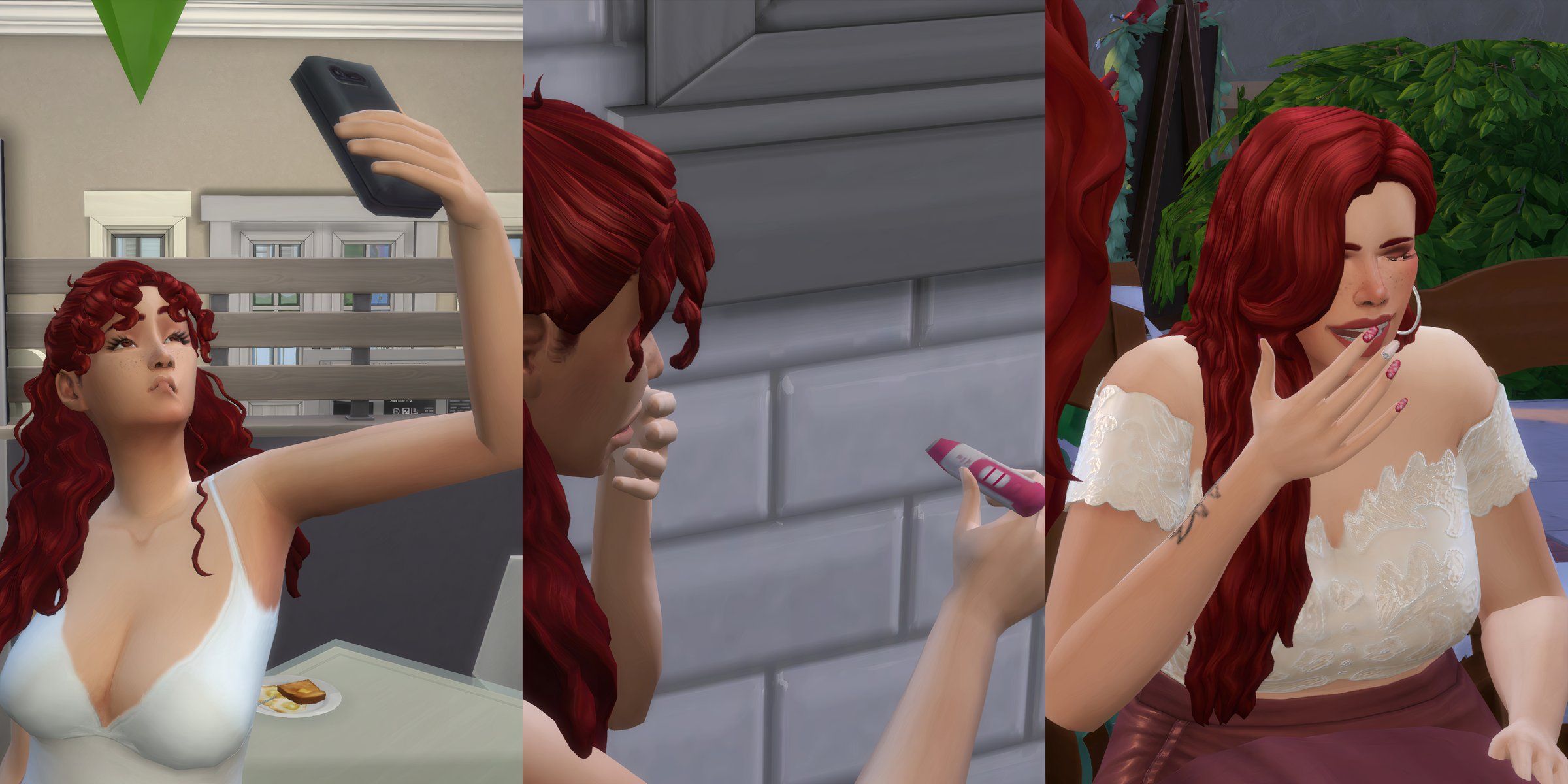 A self-obsessed Sim deals with the consequences of her actions, her personality is full of quirks and flaws