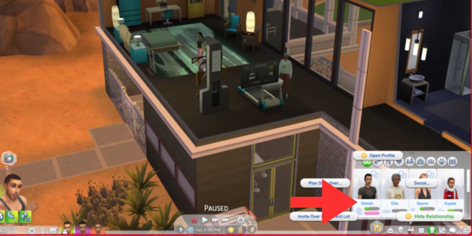 The Sims 4_ Hide Relationships