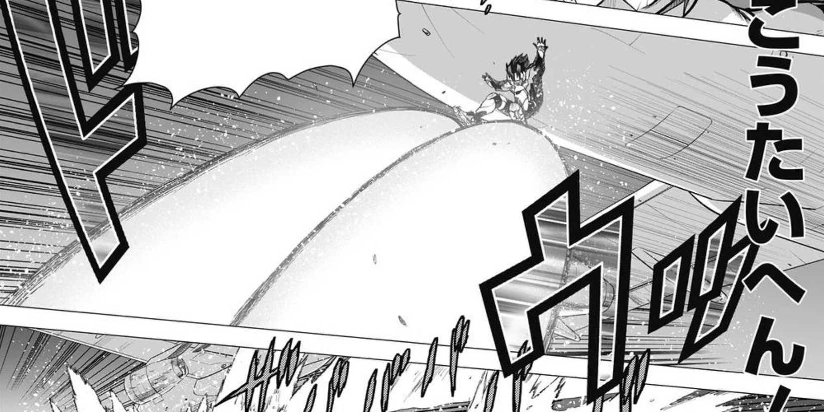 The Skycrawler saves a plane while working as a Pro Hero in America.