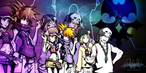 The World Ends with you cast from NDS
