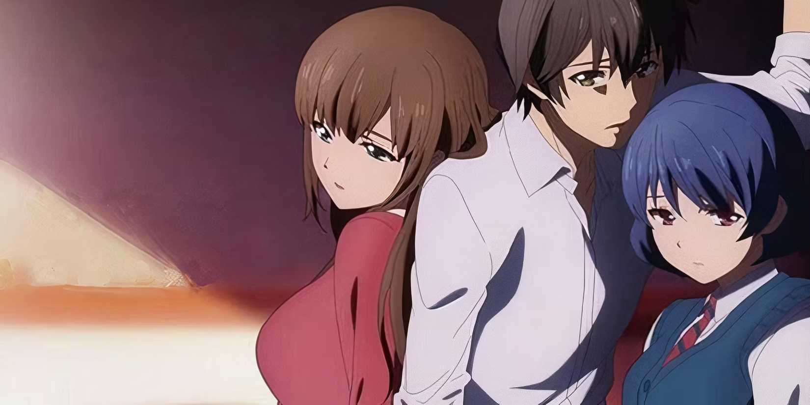 Three characters from Domestic Girlfriend