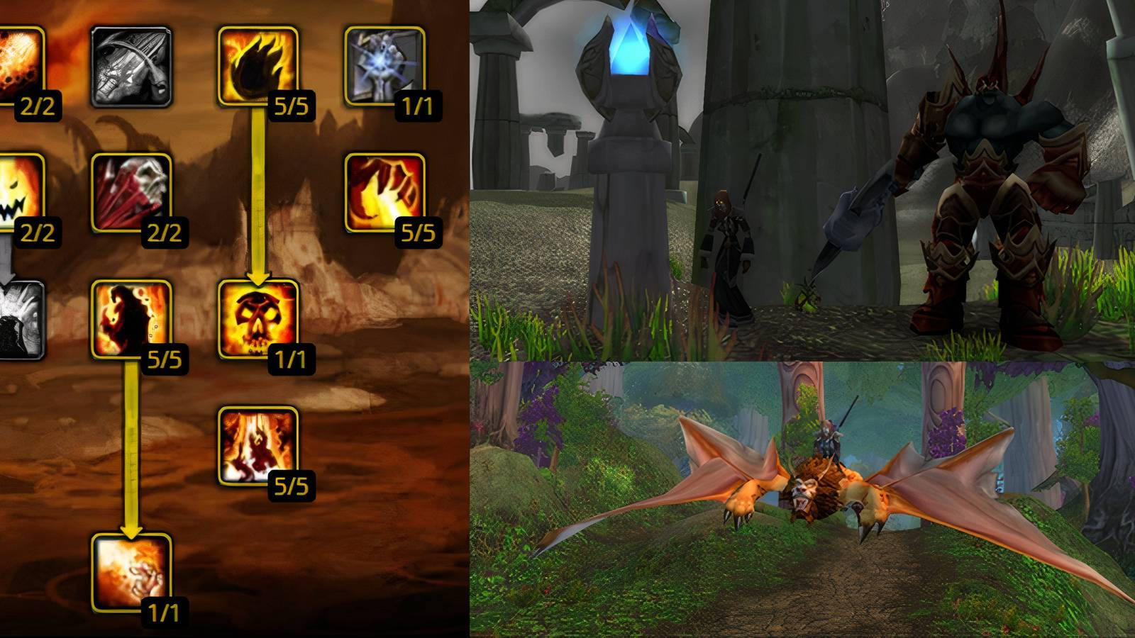 title image warlock tank sod wow