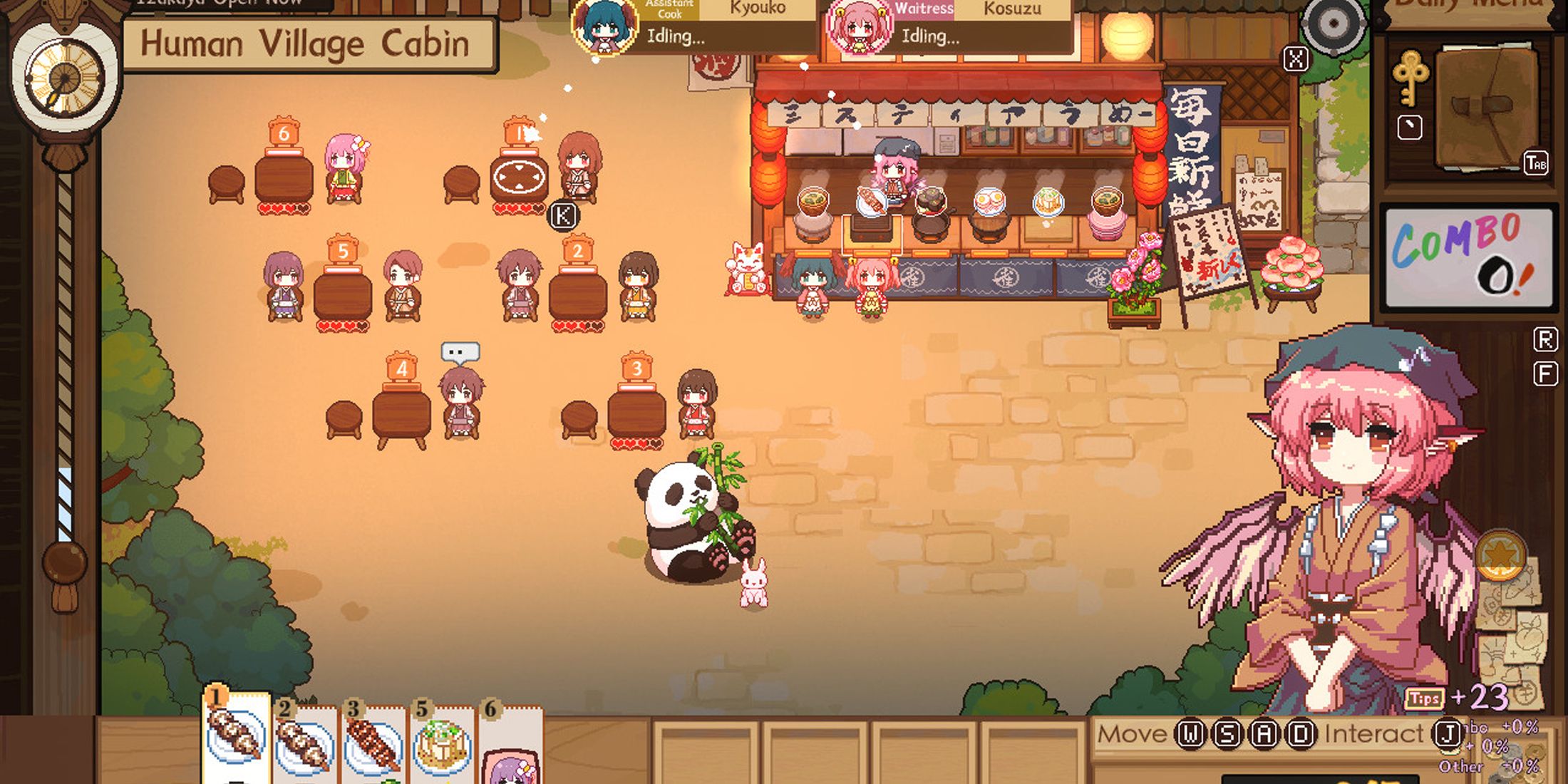 Touhou Mystia's Izakaya restaurant