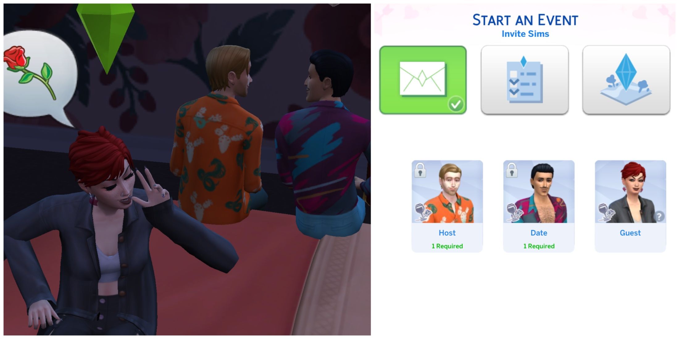 trouple the sims 4