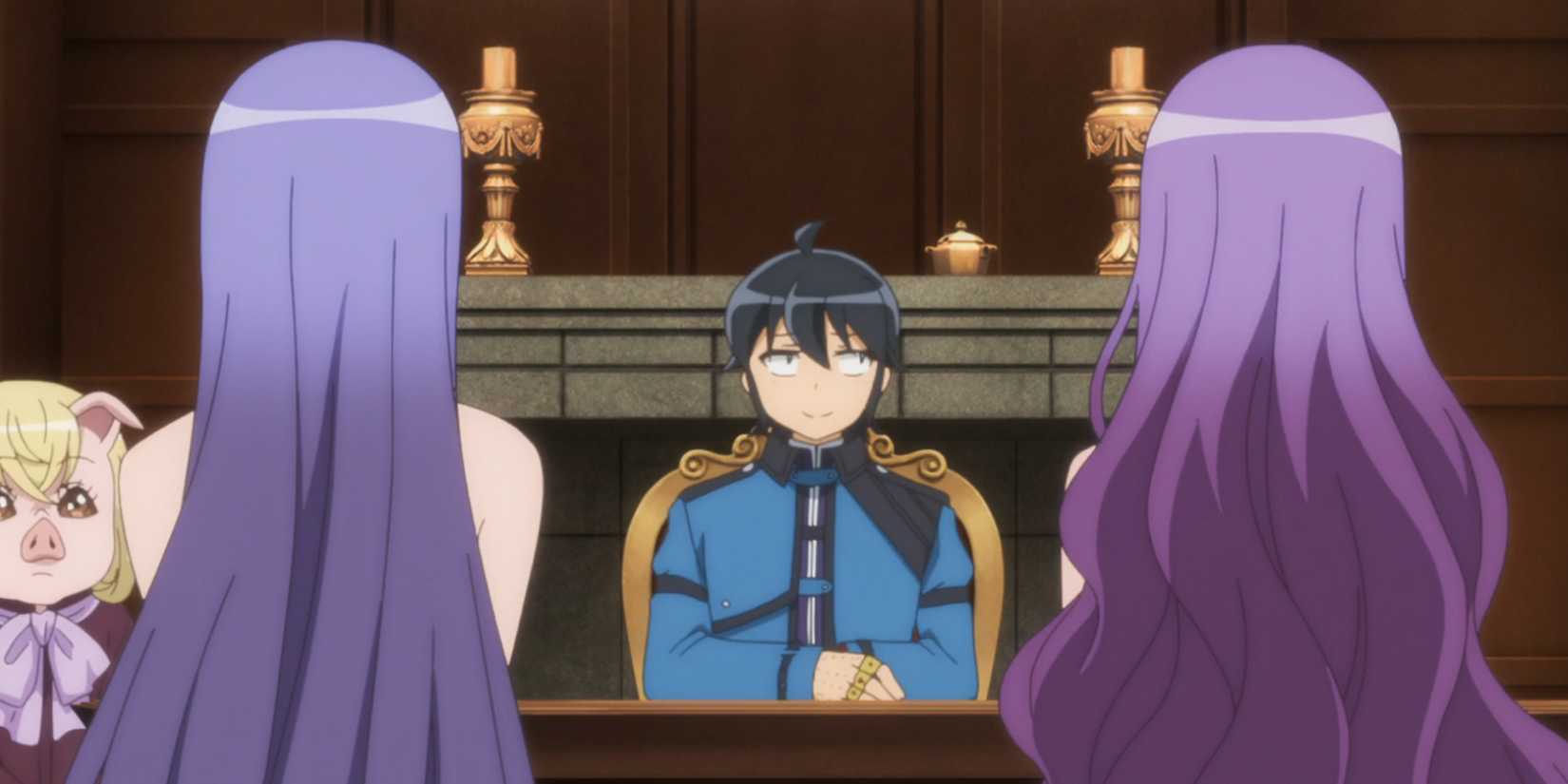 tsukimichi makoto interviewing gorgons