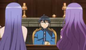 tsukimichi makoto interviewing gorgons