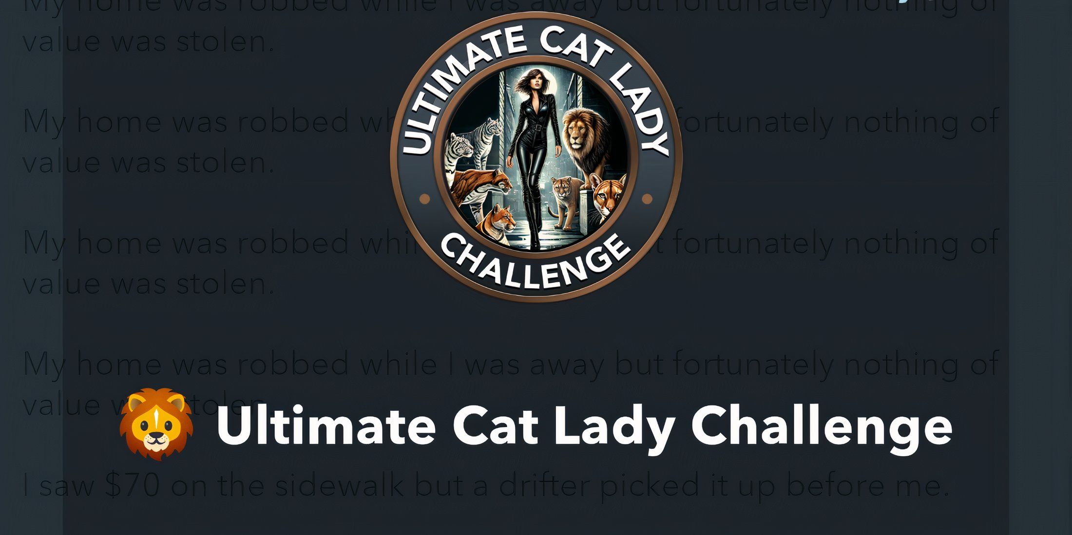 Ultimate Cat Lady Challenge Bitlife-1