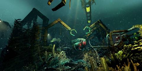 A machine underwater in SOMA