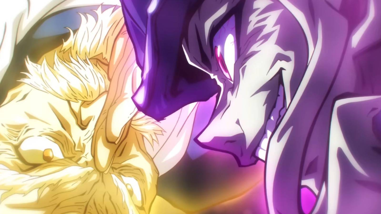 Netero and Meruem face off in the opening cinematic of Hunter x Hunter: Nen x Impact, referencing their legendary fight in the Chimera Ant arc.