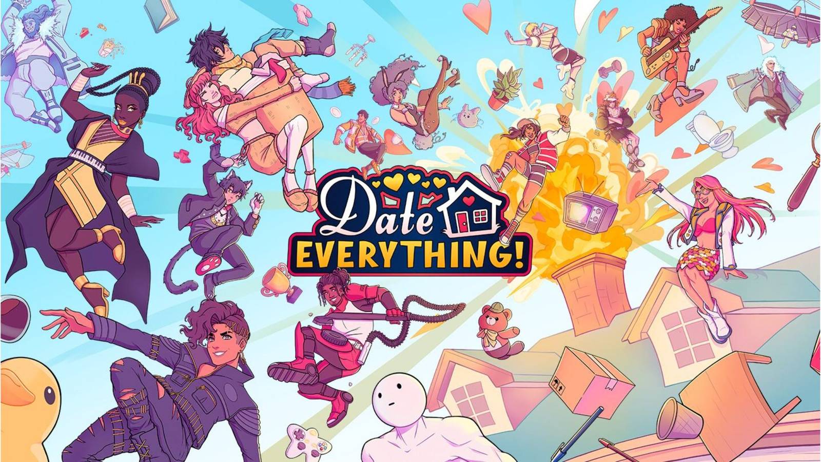 Key promotional art for Date Everything
