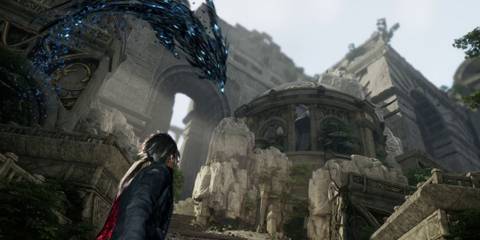 Gameplay footage of Lost Soul Aside