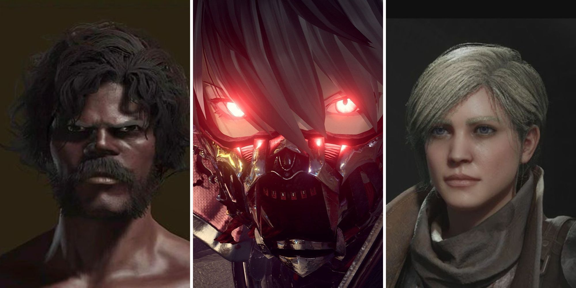 A grid showing created characters from Elden Ring, Code Vein, and Remnant 2