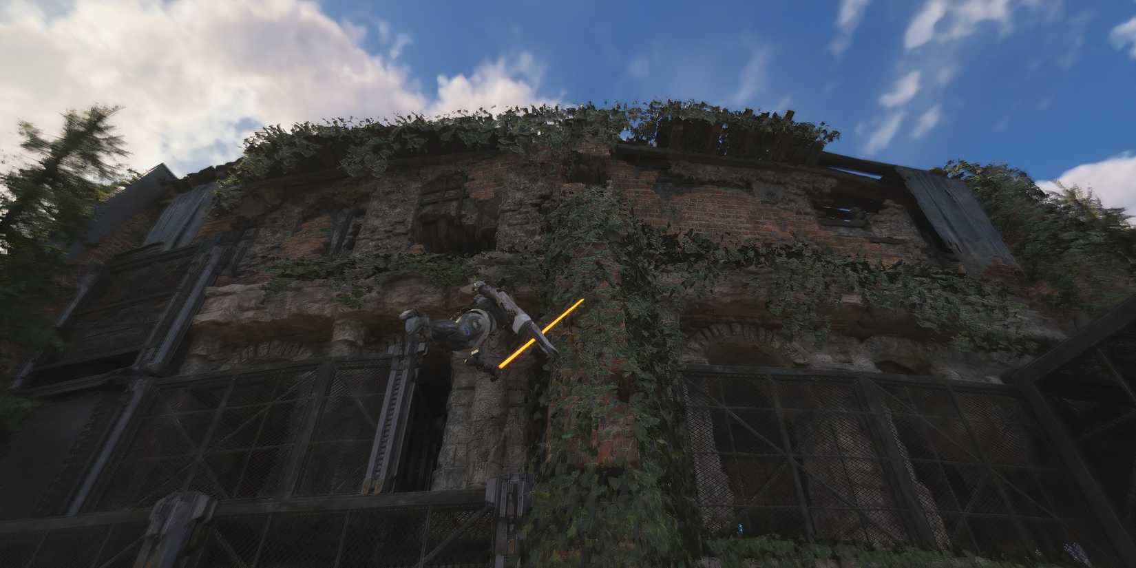 Using the grappling hook in The First Descendant