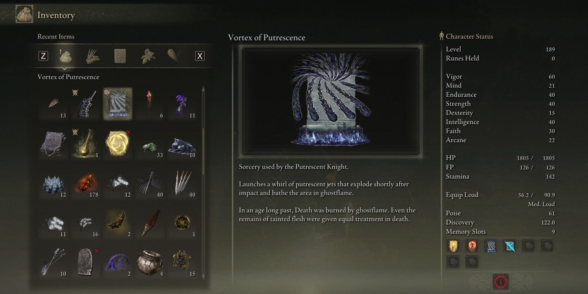 What To Do With Remembrance of Putrescence In Elden Ring: Shadow 