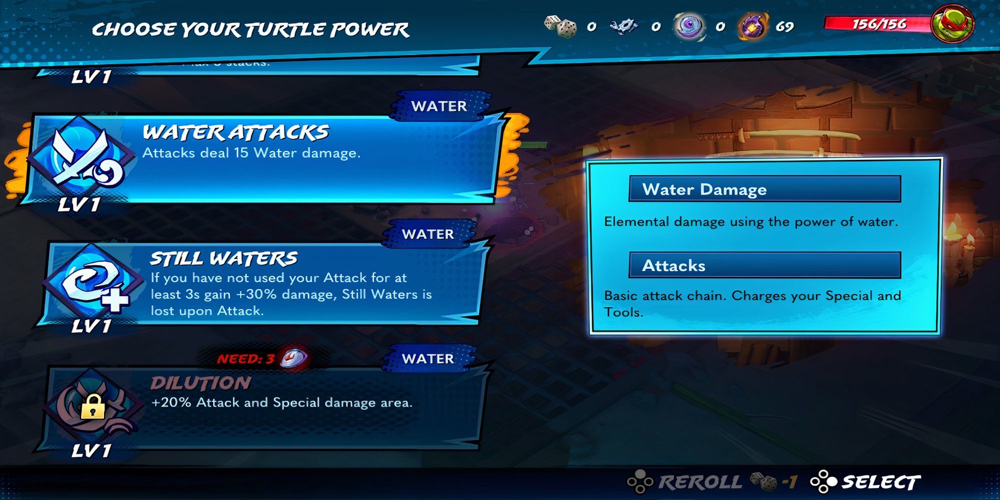 Water Attacks Turtle Power in Teenage Mutant Ninja Turtles Splintered Fate