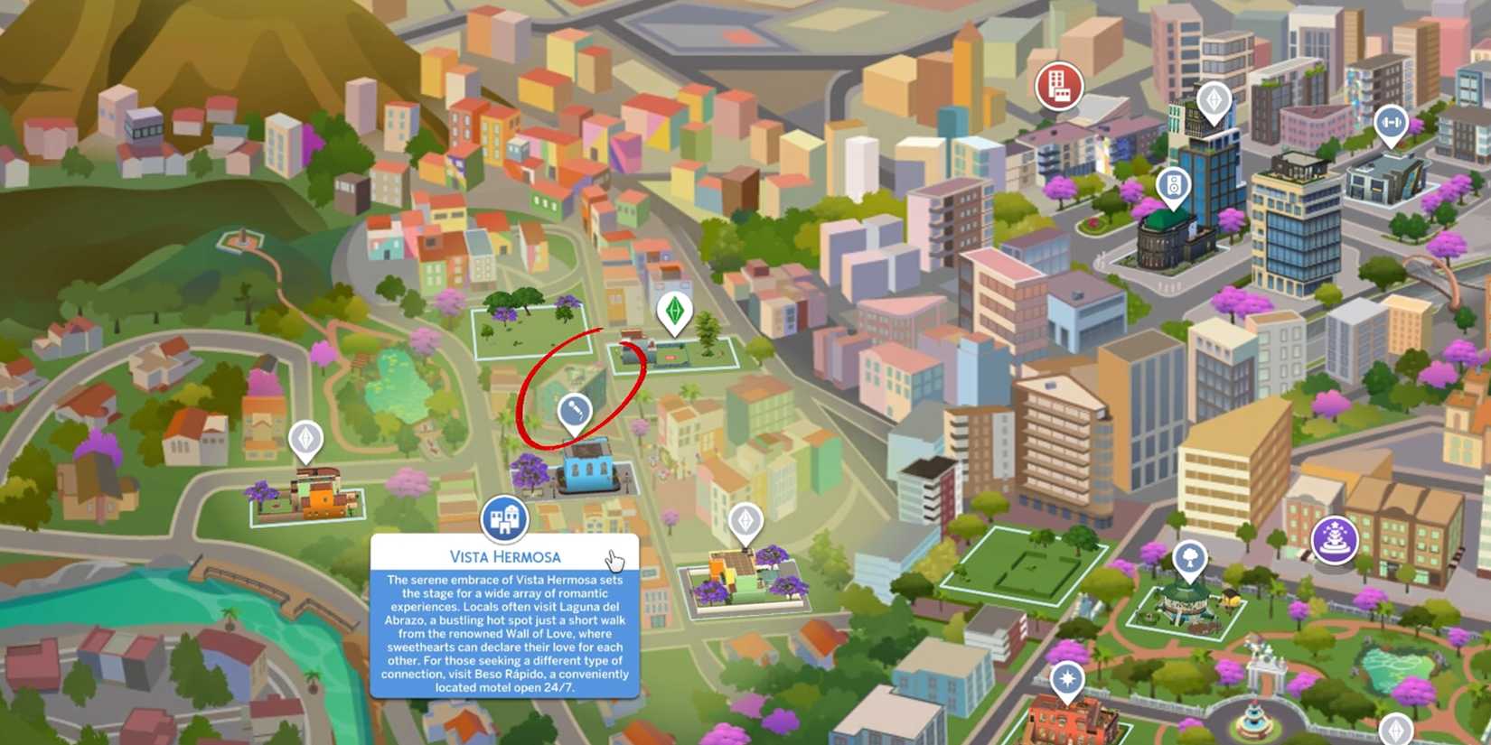 where to find rapido motel in the sims 4