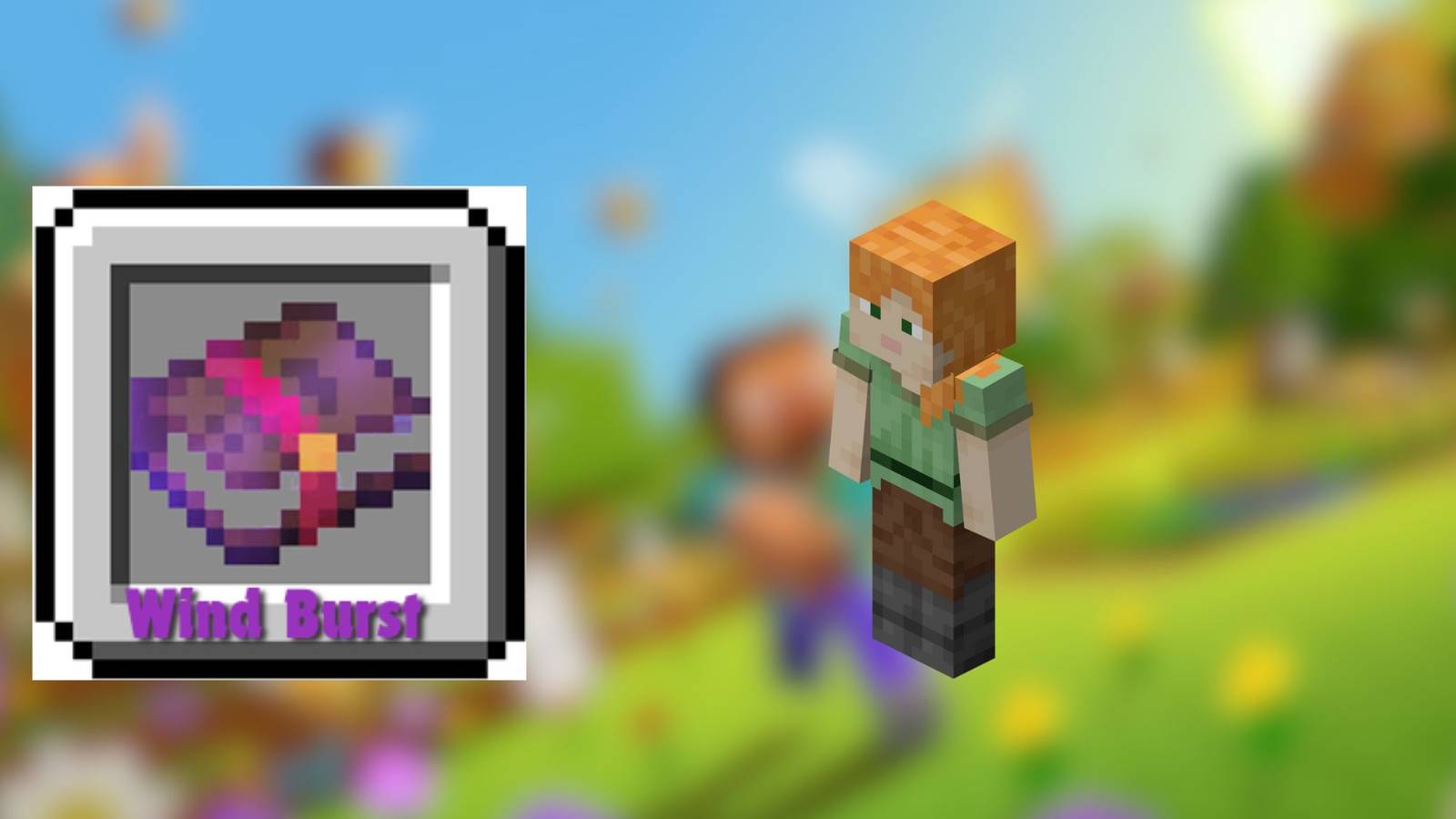 wind burst enchantment minecraft 