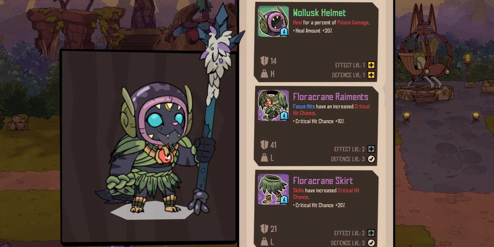 Wollusk Helmet In Rotwood