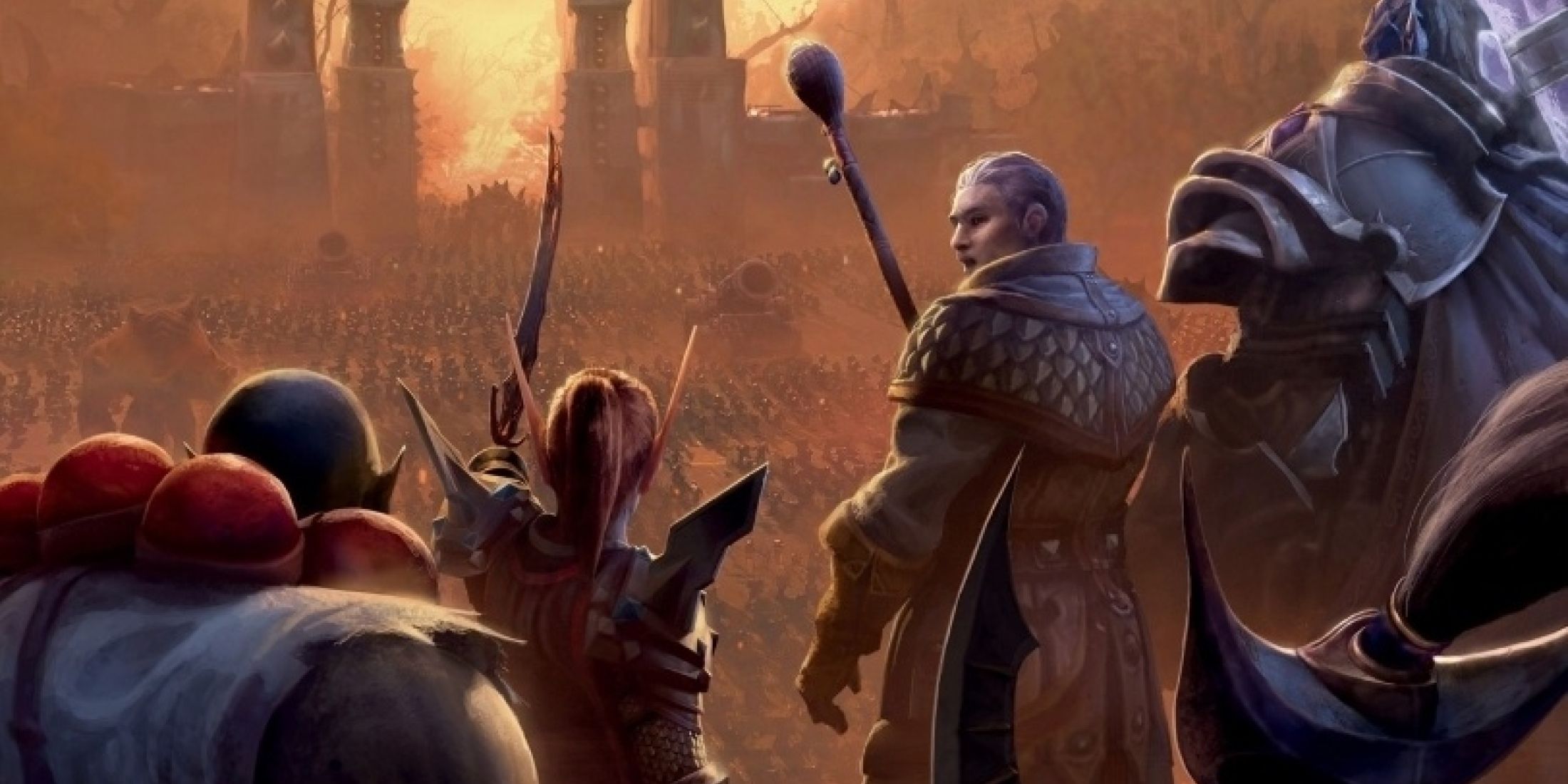 thrall liadrink khadgar maiev and maraad attacking orgrimmar from wow chronicle volume 4