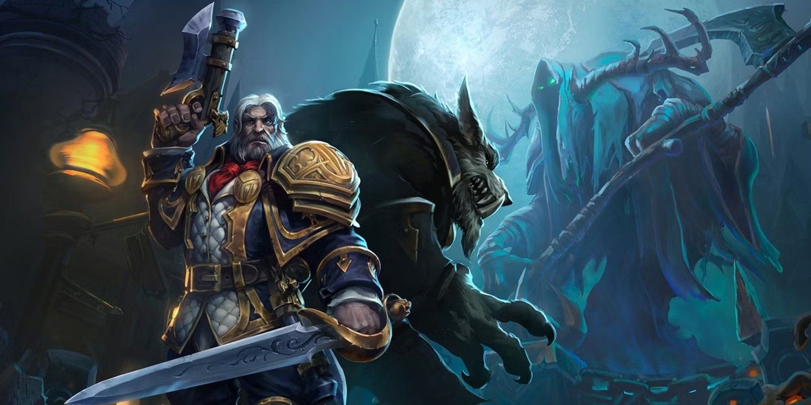 World of Warcraft Genn Greymane Heroes of the Storm Art