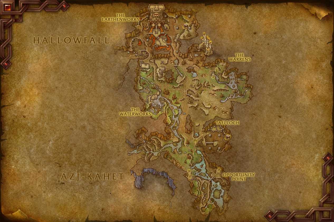 Map The Word Ringing How World of Warcraft The War Within's Map Compares to Dragonflight's