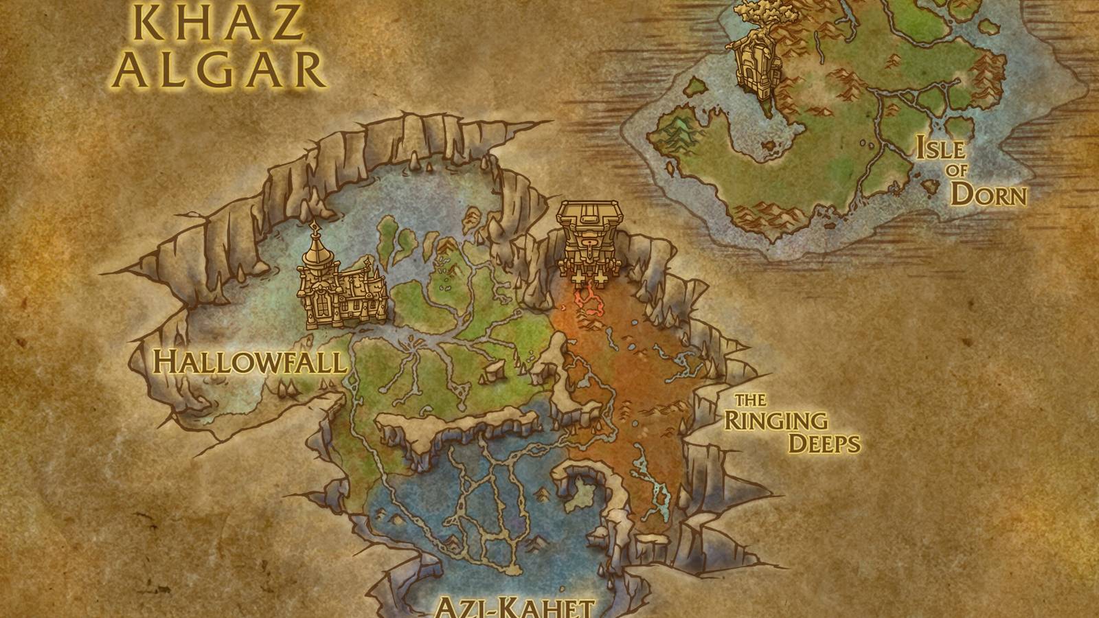 wow tww world map of khaz algar