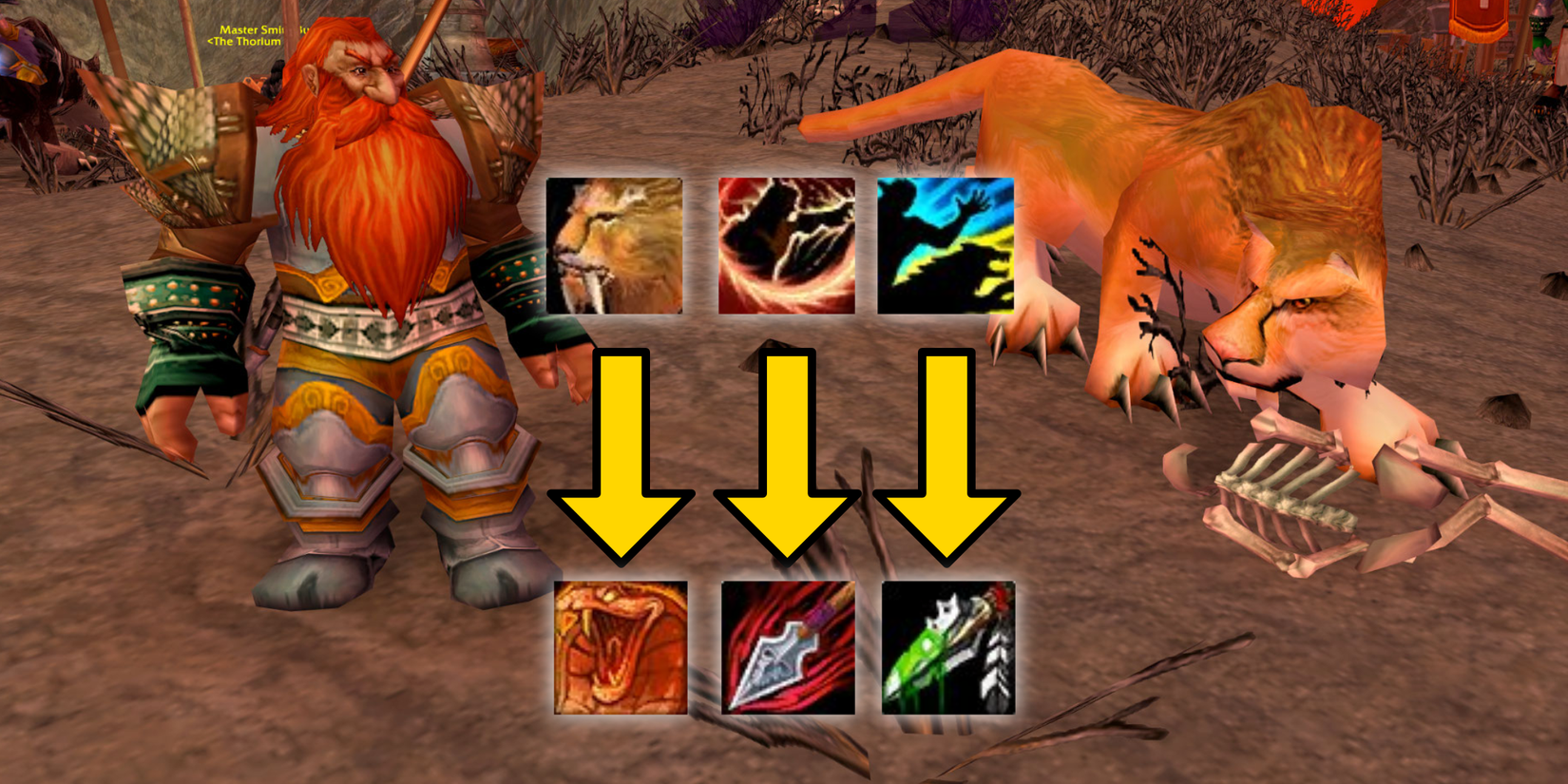 WoW SoD Phase 4 All New Hunter Runes Season of Discovery P4 Rune Replacements Changes