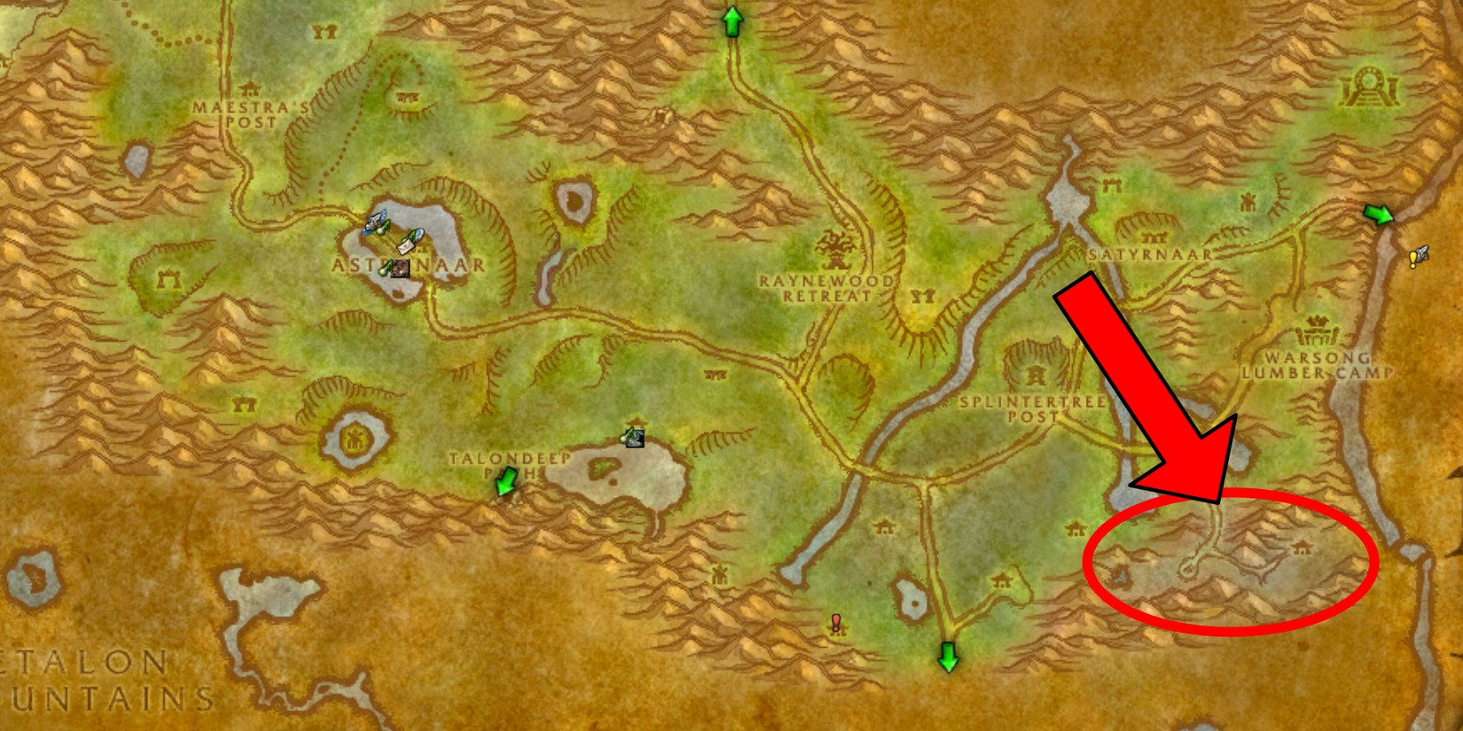 WoW SoD Phase 4 Demon Fall Canyon Ashenvale Location-1