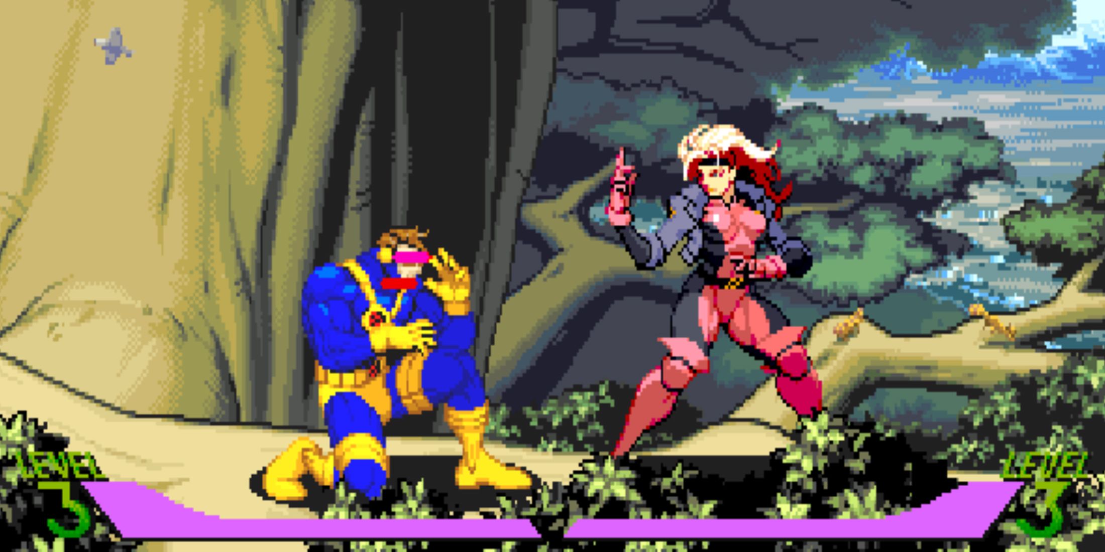 X-Men vs Street Fighter game