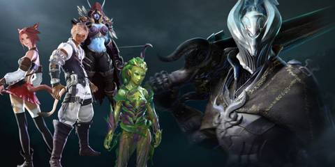 MMOs With The Best Character Customization header image Black Desert, Guild Wars 2, World of Warcaft, Final Fatasy 14