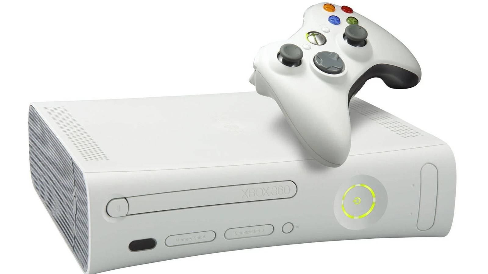 Xbox 360 Console and Gamepad