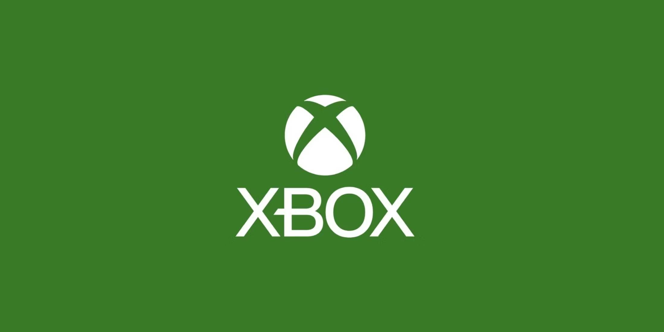 The Xbox logo in white on a green background