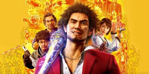 Yakuza Like a Dragon cover yellow 2x1 aspect ratio crop