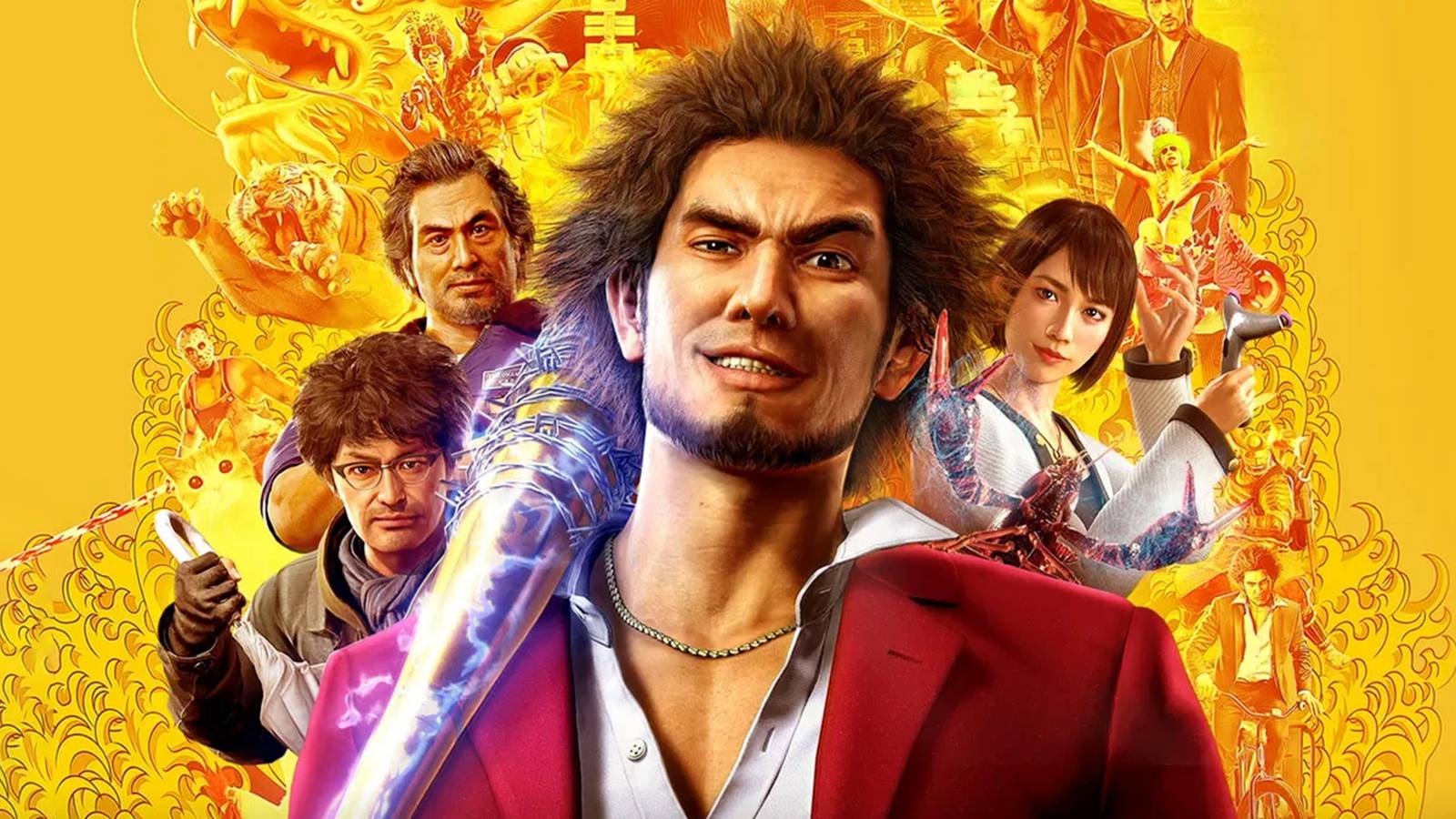Yakuza Like a Dragon cover yellow 2x1 aspect ratio crop